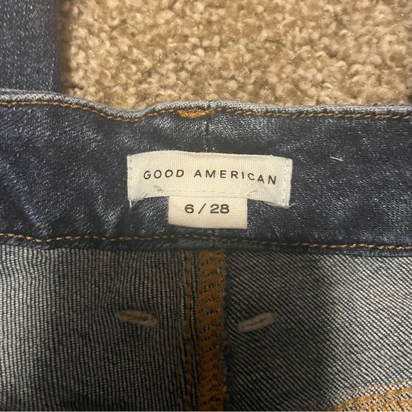 Good American Good Legs Straight jeans blue - Picture 3 of 6